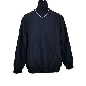 Black Pro-Tour Golf Pullover Cool Play Size Medium